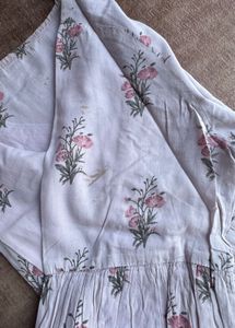 Floral Print Kurta