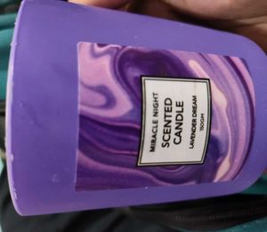 Miracle Night Lavender Scented Candle