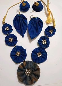 Fabric Necklace Set