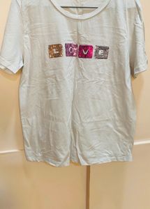 White love T-shirt