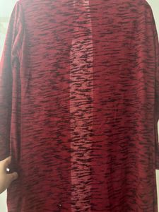 Reddish Maroon Shrug