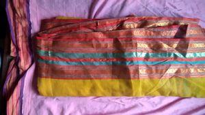 Beautiful yellow Saree