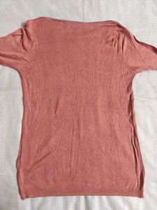 Peach Long Sleeve Top