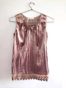 Velvet lace Top