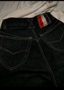 Charcoal Black Jeans Imported