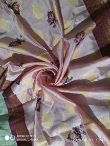 Elegant Pink Floral dupatta