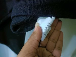 Zara Black Cropped Hoodie 🖤