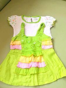 Girls Two-Piece Dress Set