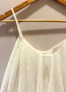 White Flowy Cami Top