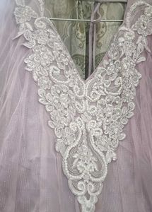 Elegant Lilac Tulle Dress