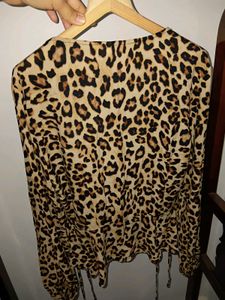 Leopard Print Cardigan