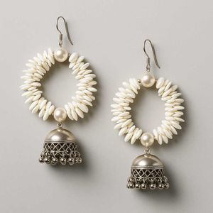 Floral Ring Style Earrings