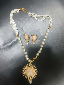 Necklace With Earrings