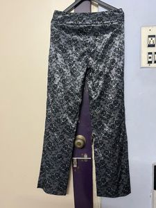 Pintrest Branded Designer flared high waist pant