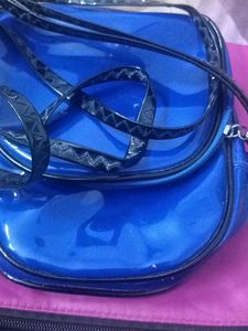 Blue Sling bag