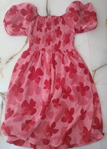 Floral Pink Dress