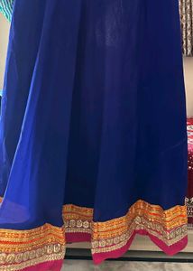 Royal Blue Skirt