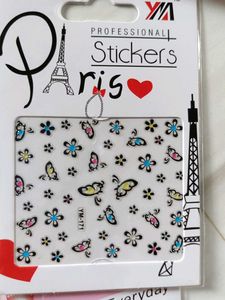 Nail Art Stickers - Floral Designs