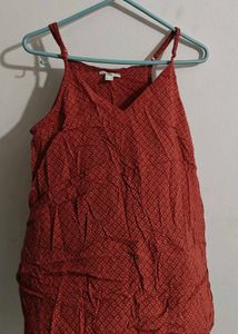 Patterned Tank Top