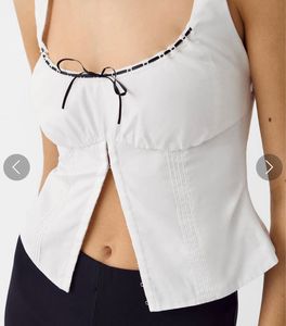 Cute White Crop Top