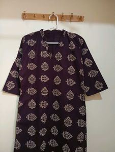 Dark Purple Kurta - New- Never Used