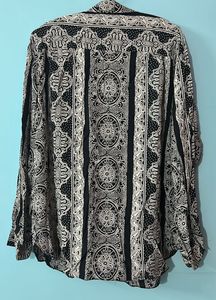 Patterned Long Sleeve Shirt