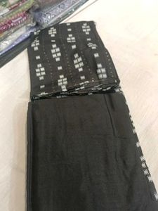 Black &amp; White Printed Suitpc