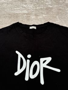 Dior Black Logo Tee
