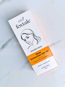 Foxtale Glow Sunscreen SPF 50 PA ++++