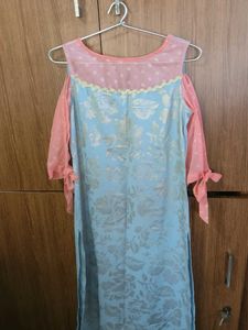 Pastel Floral Kurta Set