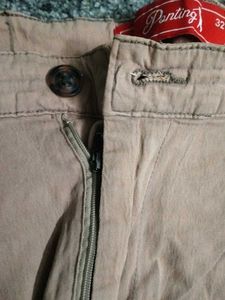 Cream Clr Pant 32 Size