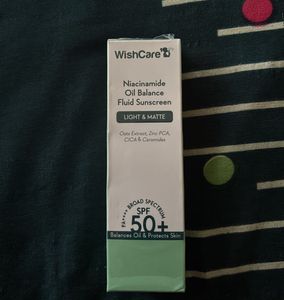 WishCare Niacinamide Sunscreen