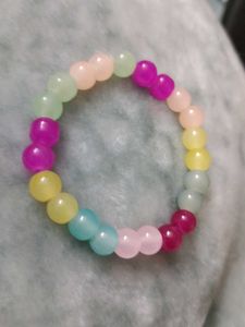 classy dark pink Beaded Bracelet