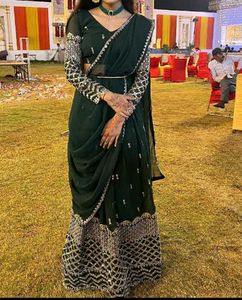 Elegant Green Lehenga Choli