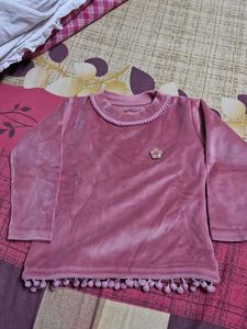 Girls Suade Top