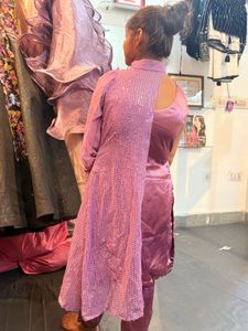 Indowestern set kurti pants jacket