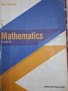 RD SHARMA CLASS 11 Maths Exampler