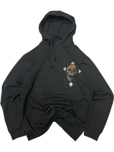 Black Graphic Hoodie