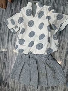 Skirt Top For Baby Doll