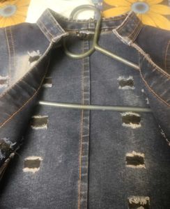 Distressed Denim jacket