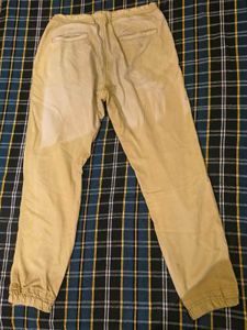 Khaki Jogger Pants