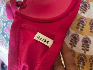 Hot Pink Push Up Bra 32A,32B, 34A