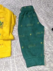 Boys&#39; Fila Pajama Set
