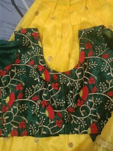 Fully Stitched Lehenga Choli Set