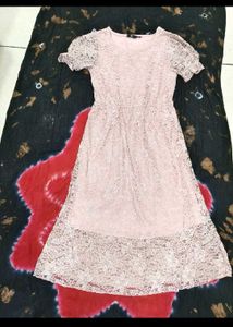 Elegant Lace Fit &amp; Flare Dress