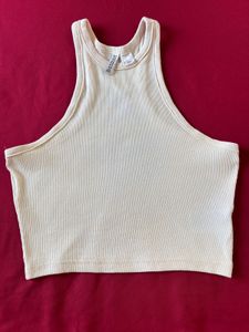 H&amp;M Ribbed Crop Top
