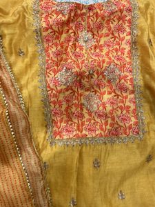 Chanderi Suit Set
