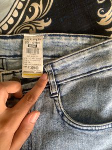Light Wash Denim Jeans