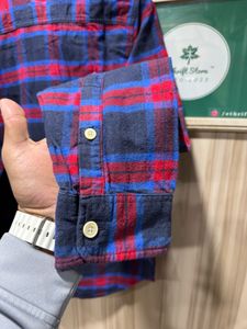 Hollister Checked Plaid Flannel Shirt