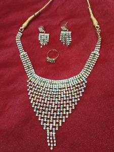 Necklace With Earing And Ring